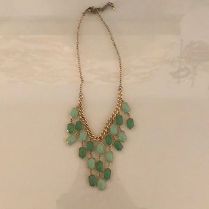 Mint Green Statement Necklace